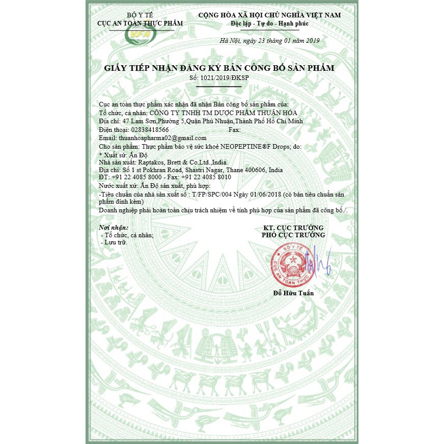 Men tiêu hóa NEOPEPTINE DROPS 15ml giúp giảm chướng bụng,đầy hơi ở trẻ nhỏ