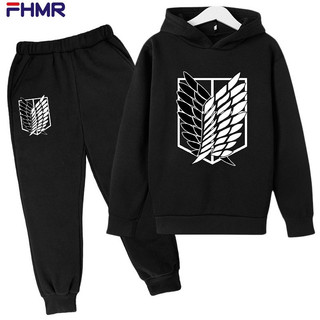 Aó hoodie Attack on Titan, bộ quần áo nỉ Attack on Titan nam nữ đủ size