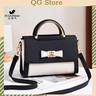 Túi Công Sở Túi Xách Nữ Túi Đeo Vai Phối Nơ Thời Trang Cao Cấp Đi Chơi Đi Làm QG Store