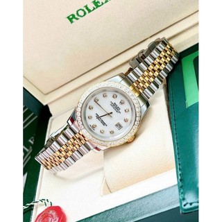 Đồng hồ nam chính hãng, đồng hồ đeo tay nam ROLEX full box siêu đẳng cấp, viền xoàn kính Sapphire cực kỳ sang trọng