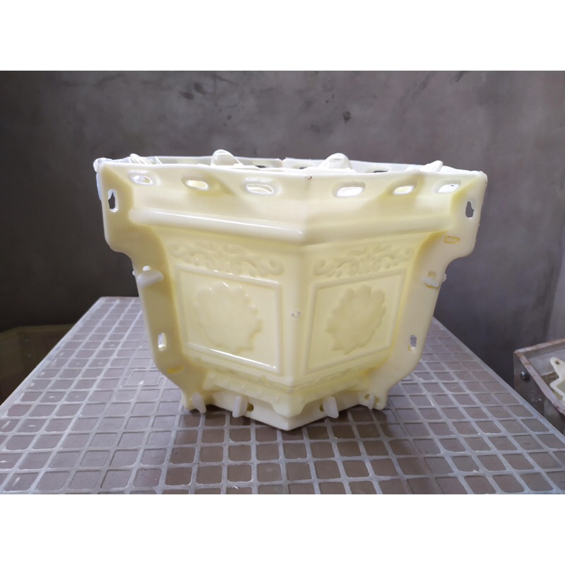 Khuôn chậu lục giác 30 mẫu hoa