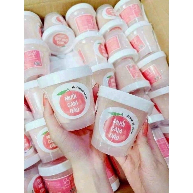 Muối cam đào tẩy tế bào chết Onaya