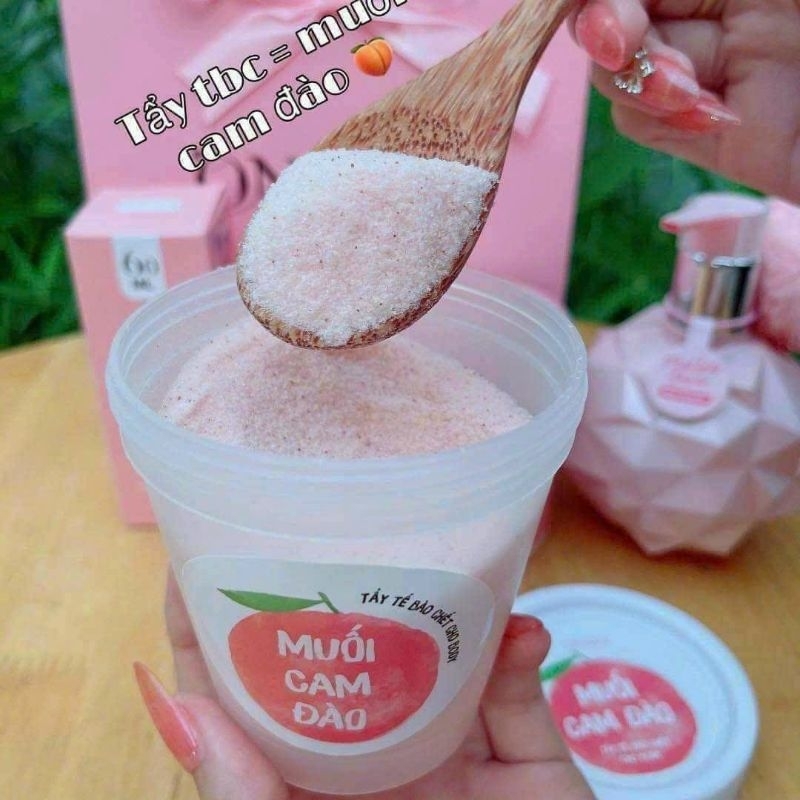 Muối cam đào tẩy tế bào chết Onaya