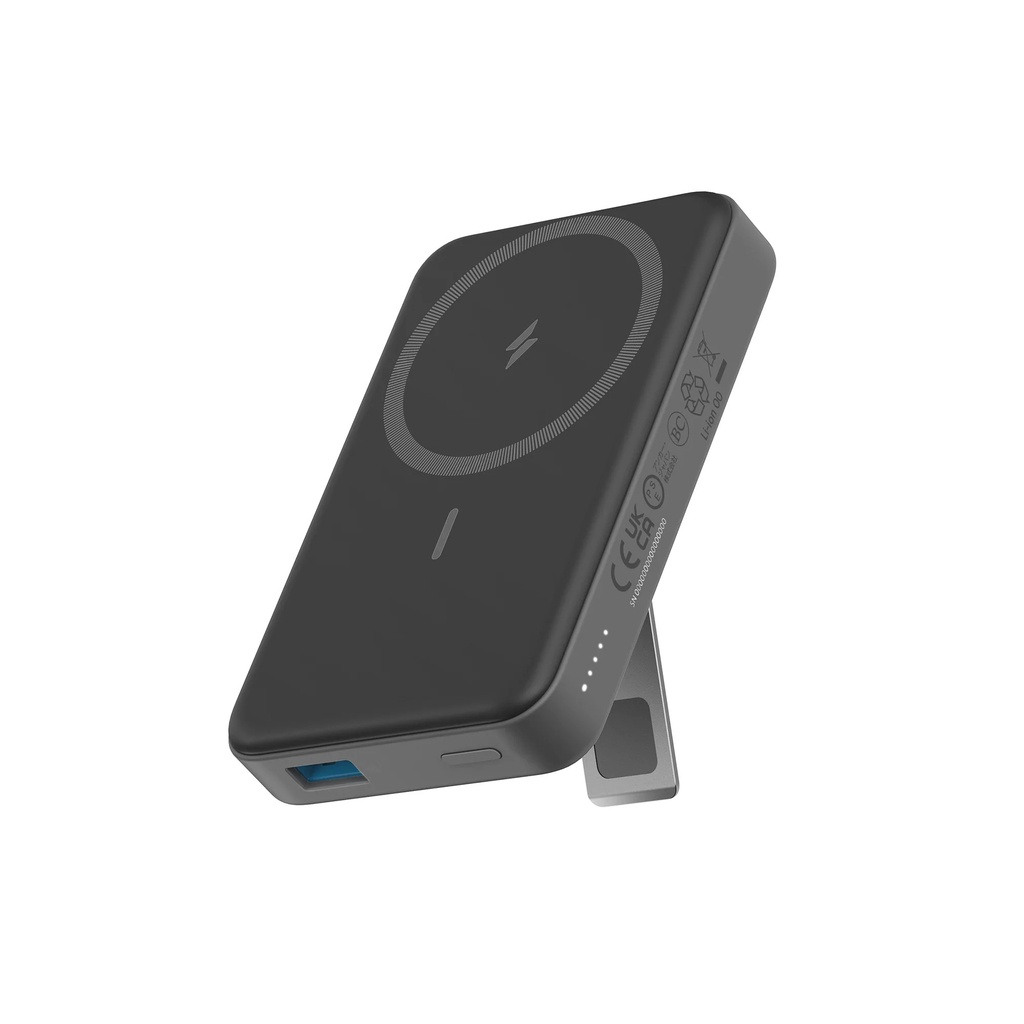 Sạc dự phòng Anker MagGo 633 xịn mã hiêu A1641 10.000mah 20W xịn - Dành cho iphone 12,13 Hít Từ Tính