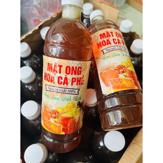 1 lít mật ong nguyên chất hoa cà phê - mật ong hoa cafe daklak chai 1lít hàng thơm ngon 100% | mật ong trang trại nuôi