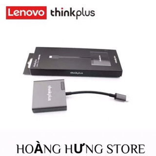 Hud Lenovo Thinkplus USB-C 3 trong 1 Type C sang HDMI ,VGA và USB 3.0 mới 100%