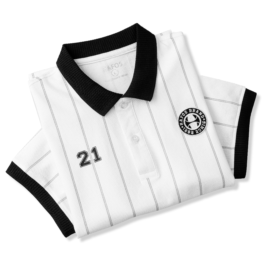 Áo polo nam HAFOS COBES vải Cotton dệt Waffle cao cấp