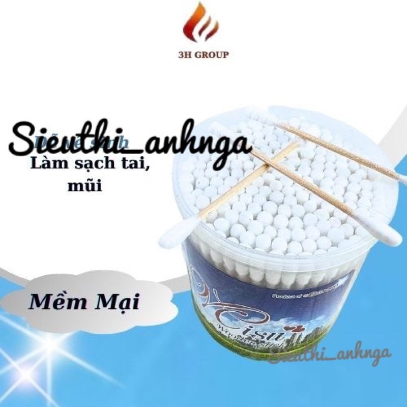 Tăm Bông Misu Lọ 200 Que