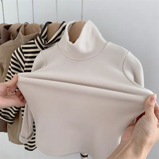 Áo Dài Tay Bé Gái Bé Trai HML LÓT LÔNG CỰC ẤM Áo Giữ Nhiệt Cho Bé Size Đại Từ 10 Đến 40 Kg