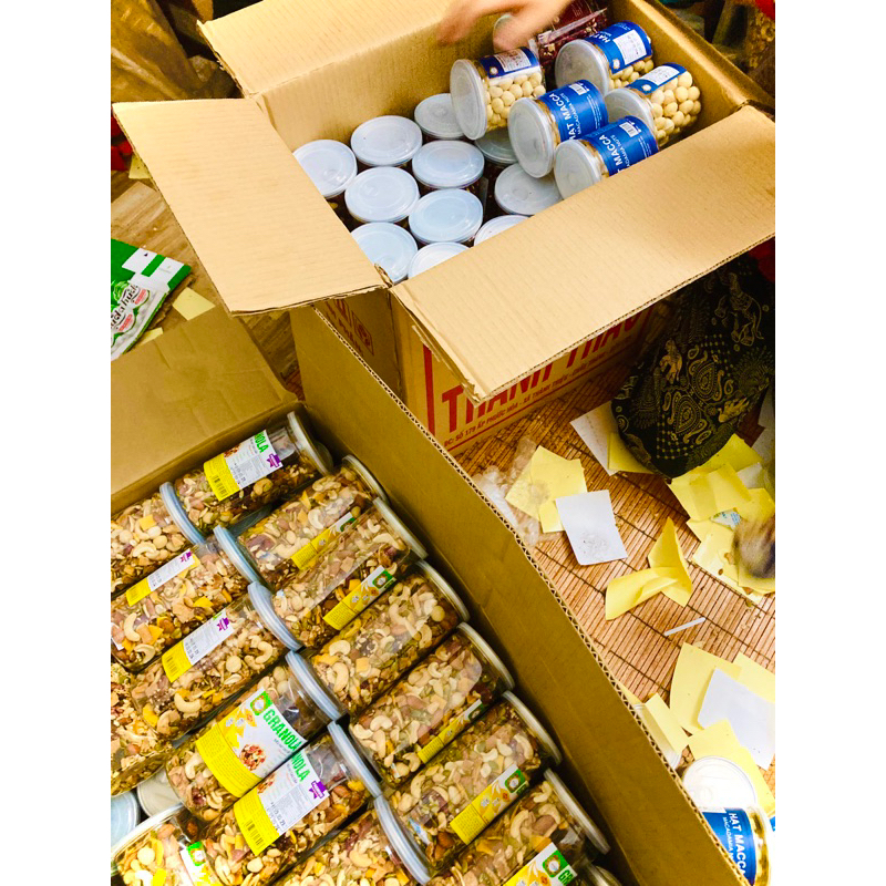 Granola ăn kiêng giòn thơm ít ngọt