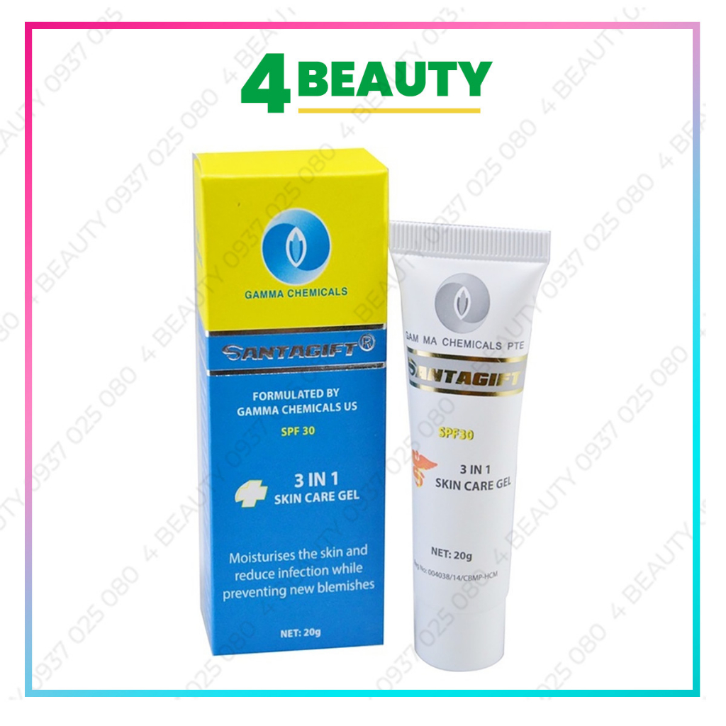 Kem Mụn Santagift SPF30 - Giảm Mụn, Mờ Thâm 20g