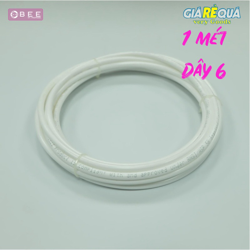 Ống dây nhựa RO cho máy lọc nước loại dây 6, dây 10
