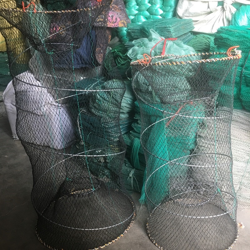 Lồng Bắt Cá Lò Xo Chuyên Dụng Bắt Cua, Cá, Lươn 30x60cm