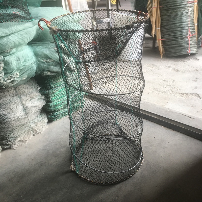 Lồng Bắt Cá Lò Xo Chuyên Dụng Bắt Cua, Cá, Lươn 30x60cm