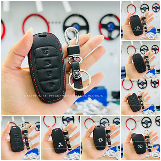 (90 mẫu) Bao Da Chìa Khóa Ô Tô Hơi Cho Full Các Dòng Xe Hyundai, Mazda, Kia, Ford, Toyota, Merc, Mitsu Peugeot...