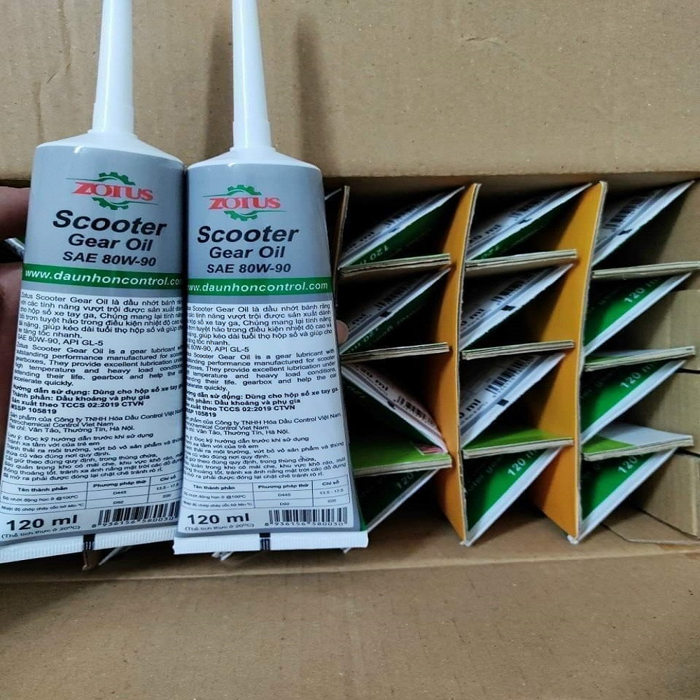 Dầu nhớt láp Castrol ZoTus dùng cho hộp số các dòng xe ga SH,LEAD,VISION,AB,... và các xe ga khác