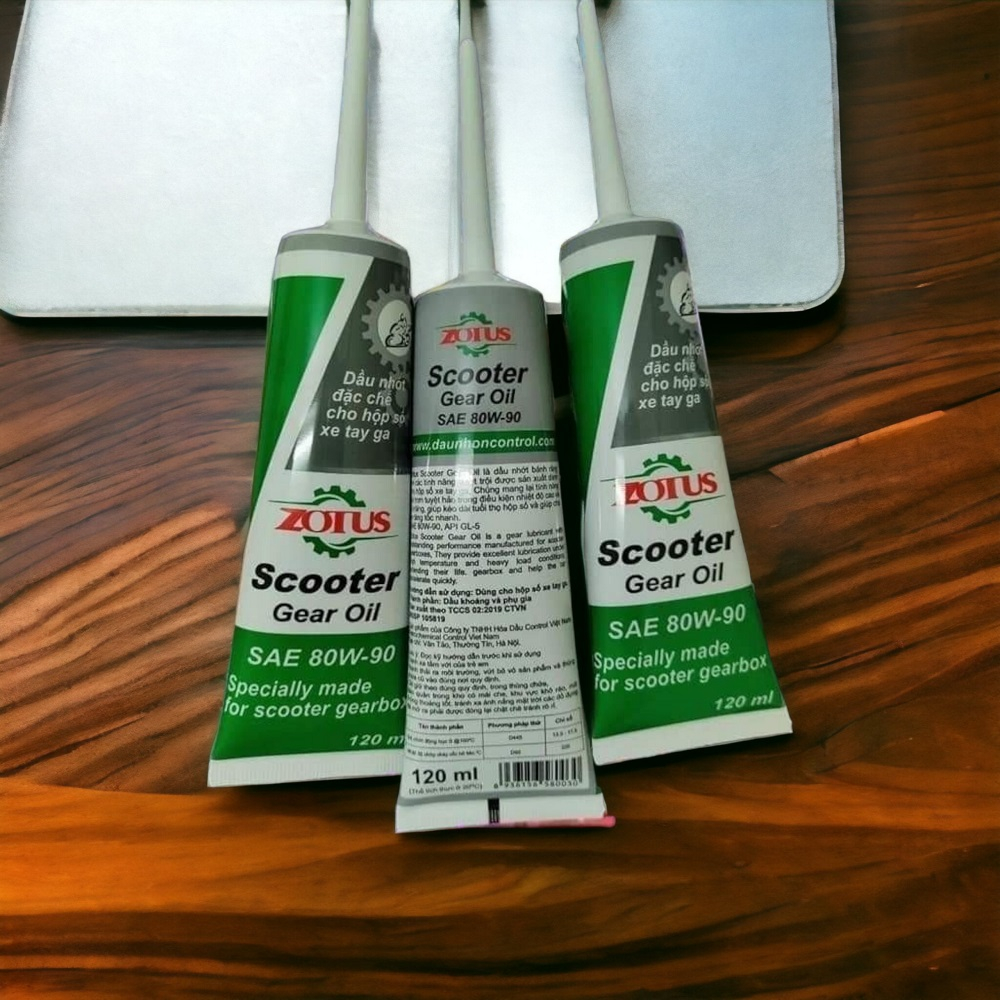 Dầu nhớt láp Castrol ZoTus dùng cho hộp số các dòng xe ga SH,LEAD,VISION,AB,... và các xe ga khác