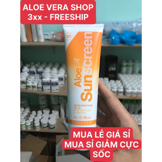 [ RẺ VÔ ĐỊCH]  Kem chống nắng Aloe Sunscreen Forever - 617flp