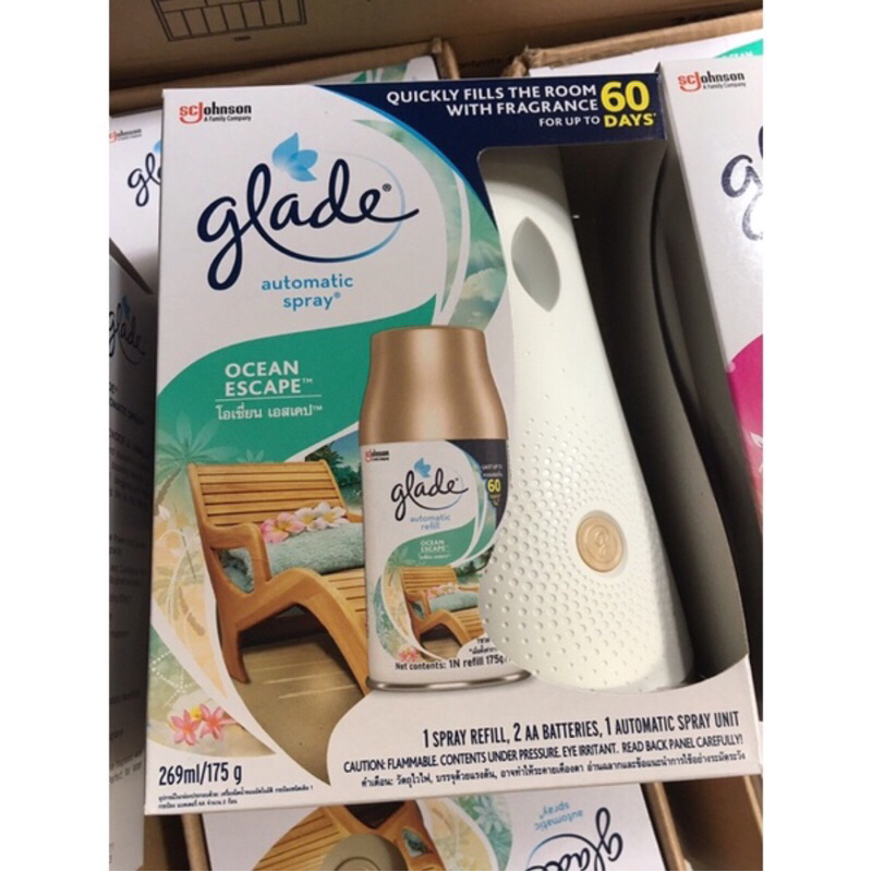 MÁY XỊT THƠM PHÒNG TỰ ĐỘNG KÈM LÕI GLADE THÁI LAN