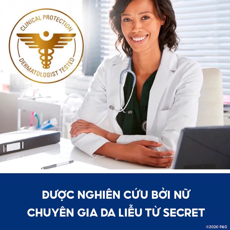 Gel Ngăn tiết mồ hôi và Khử mùi Secret 73g xuất xứ Mỹ
