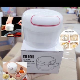 Máy xay tỏi, ớt cầm tay mini - Dụng cụ xay tỏi, ớt mini