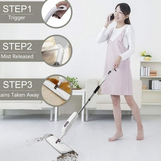 Cây lau nhà phun sương aurora- chổi lau nhà thông minh có bình xịt phun sương