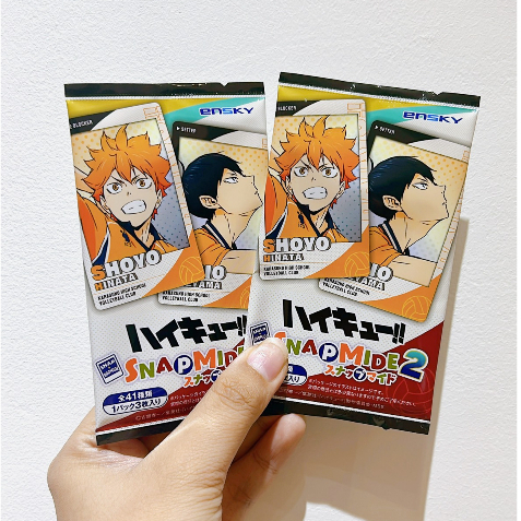 Thẻ card nhân phẩm Snapmide Haikyuu Vol 2