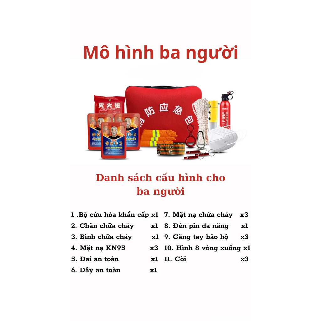 Bộ Phòng cháy chữa cháy gia đình tiện dụng_TBPC02