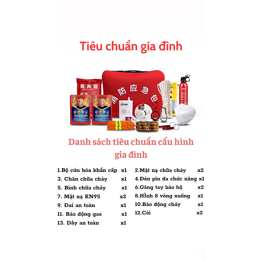 Bộ Phòng cháy chữa cháy gia đình tiện dụng_TBPC02