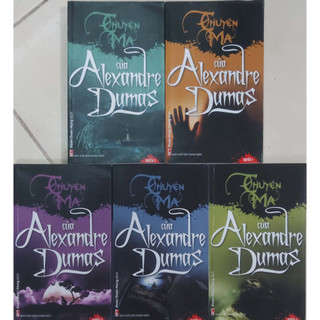Sách - bộ truyện ma của alexandre dumas -