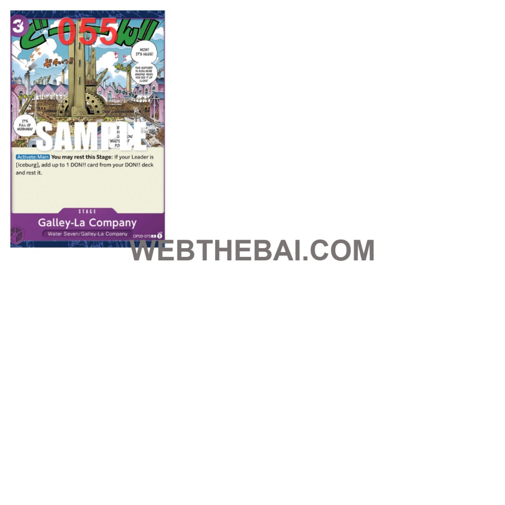 🌟CHÍNH HÃNG🌟 Bài Lẻ One Piece TCG Tiếng Anh Team Tím Xanh Dương OP-03 Pillars of Strength