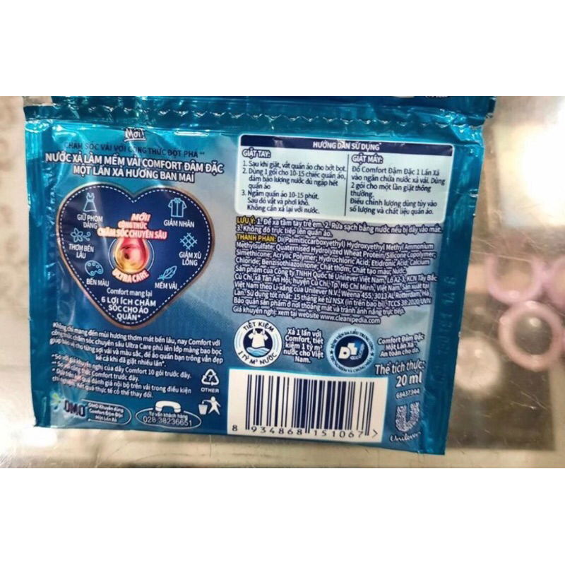 Nước xả vải Comfor