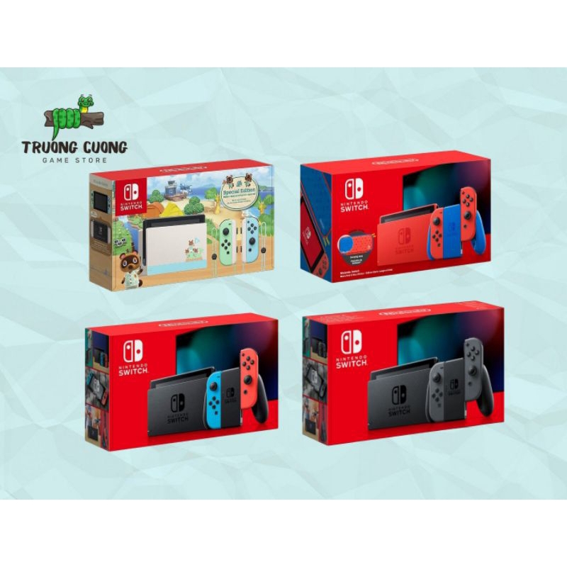 Nintendo switch v2 FullBox - Hắc