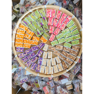 500g kẹo dừa vuông mix 7 vị - kẹo dừa bến tre- đặc sản bến tre