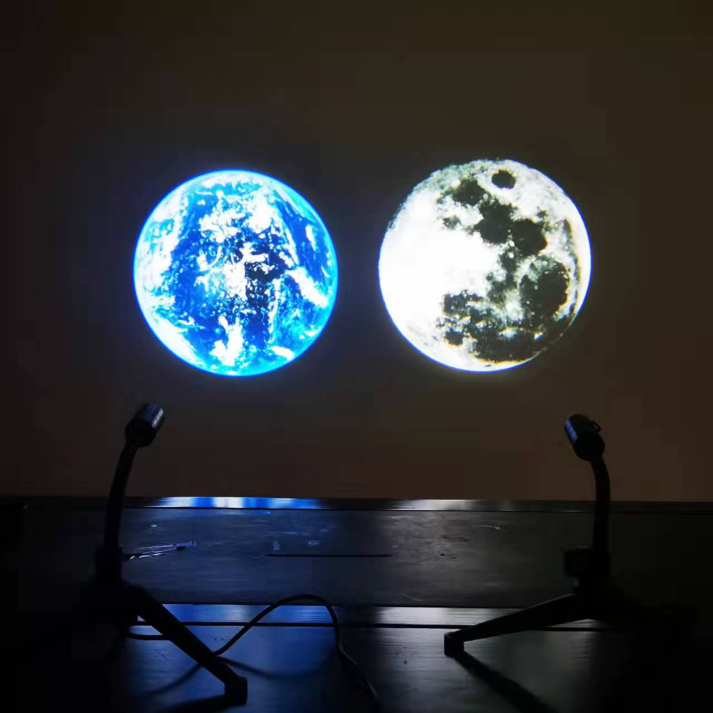 Đèn LED trình chiếu hành tinh 3D chuyên dùng trang trí phòng ngủ, chụp ảnh Livestream siêu đẹp
