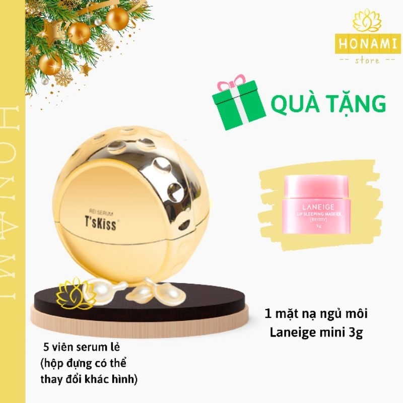 Rei Serum T's Kiss tinh chất tế bào gốc dưỡng da - 5 viên lẻ