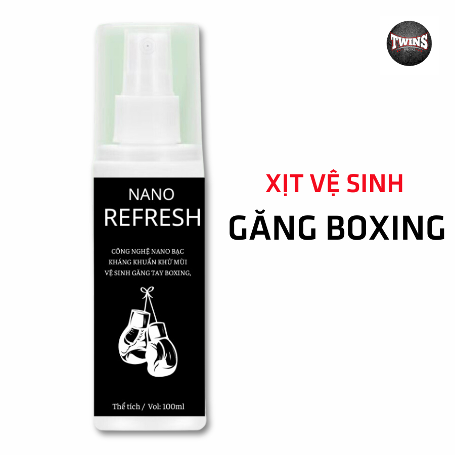 Xịt Khử Mùi Găng Tay Nano Refresh 100ml