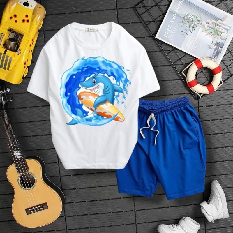 🔥Bộ cotton VNXK dư xịn cao cấp size đại bé trai 30-70kg