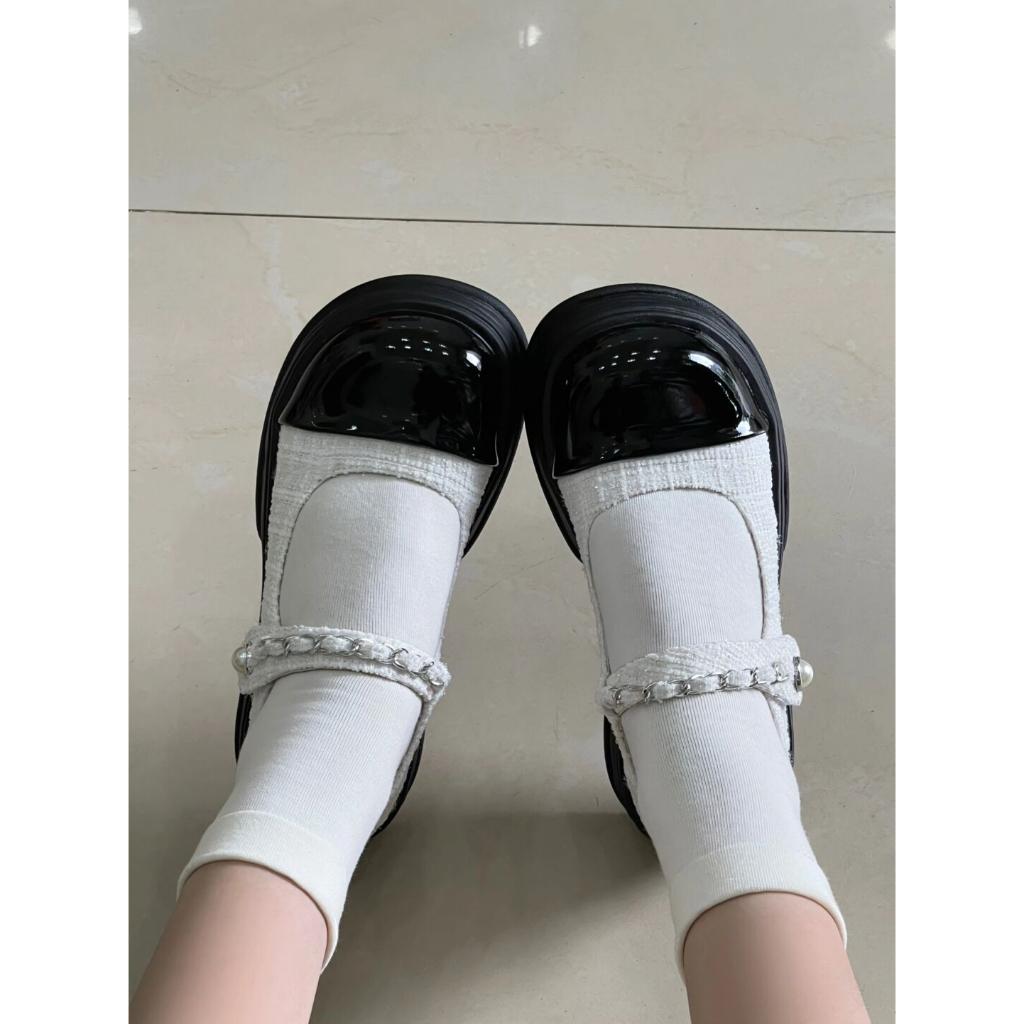 Giày phong cách lolita cao 4cm