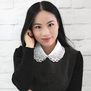 Cổ áo tháo rời đính đá - Mã CN01