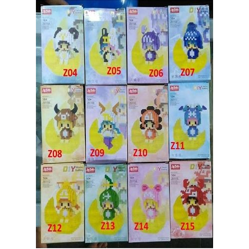 LEGO PHÁT SÁNG 12 CUNG HOÀNG ĐẠO SIÊU ĐÁNG YÊU