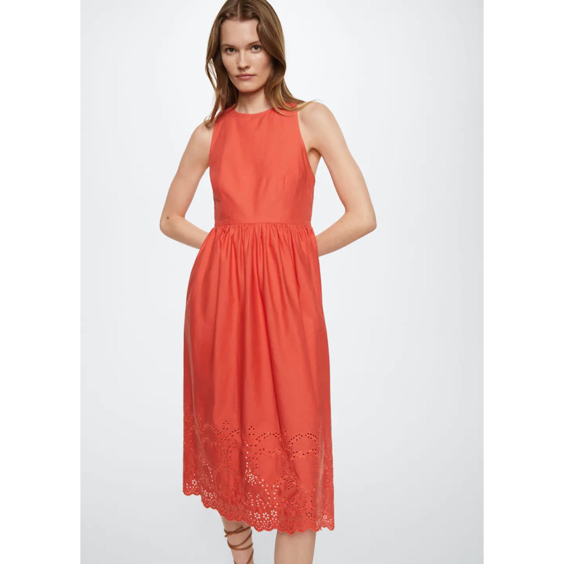 Đầm dài Mango auth newtag