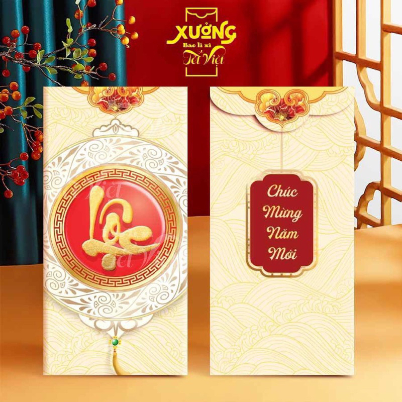 10 bao lì xì Tết Phúc Lộc Thọ 2024