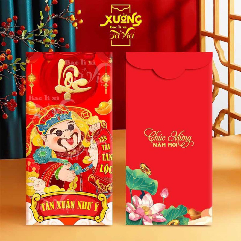10 bao lì xì Tết Phúc Lộc Thọ 2024