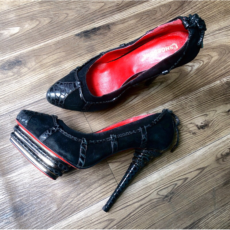 Giày cao gót cá tính 12cm 2hand