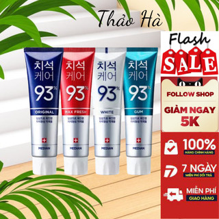 Kem đánh trắng răng median 93% tooth paste 120gr