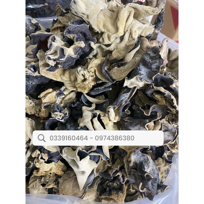 Mộc nhĩ khô loại 1 đã cắt chân, hàng cánh to không vụn