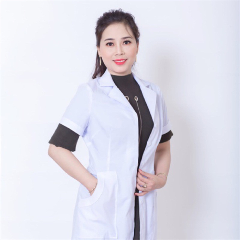 ÁO BLOUSE, ÁO Y TÁ, ÁO DƯỢC SĨ NỮ THÂN NGẮN TAY NGẮN