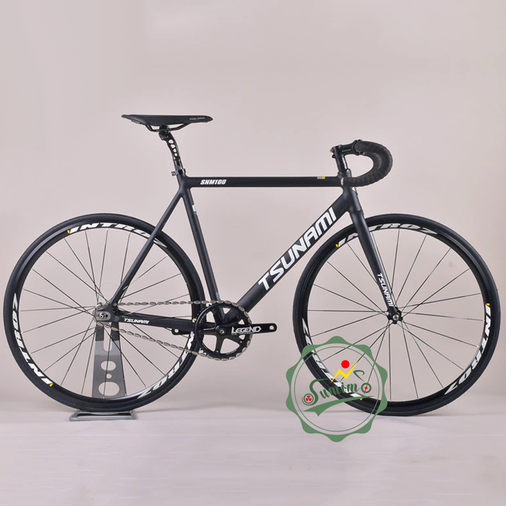 Sườn fixed gear TSUNAMI SNM100 kèm phuộc
