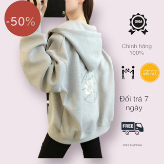 Áo khoác nỉ nữ kiểu dáng nhẹ nhàng đơn giản GKM